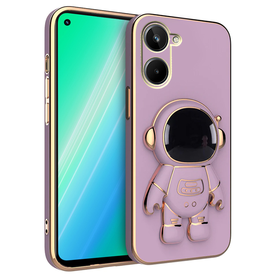 Чехол до Realme 10 4G, Astronaut, фиолетовый