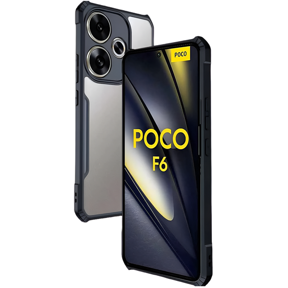 Чехол до Realme 12 Pro 5G / 12 Pro+ 5G, AntiDrop Hybrid, чёрный