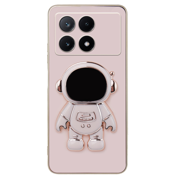 Чехол до Realme 12 Pro 5G / 12 Pro+ 5G, Astronaut, розовый
