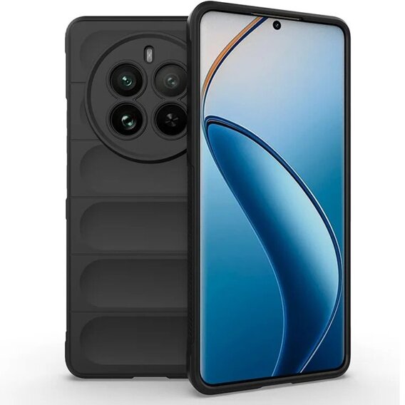 Чехол до Realme 12 Pro 5G / 12 Pro+ 5G, Gaming Shockproof, чёрный