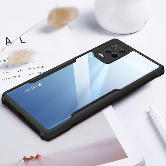 Чехол до Realme 8/8 Pro, AntiDrop Hybrid, чёрный