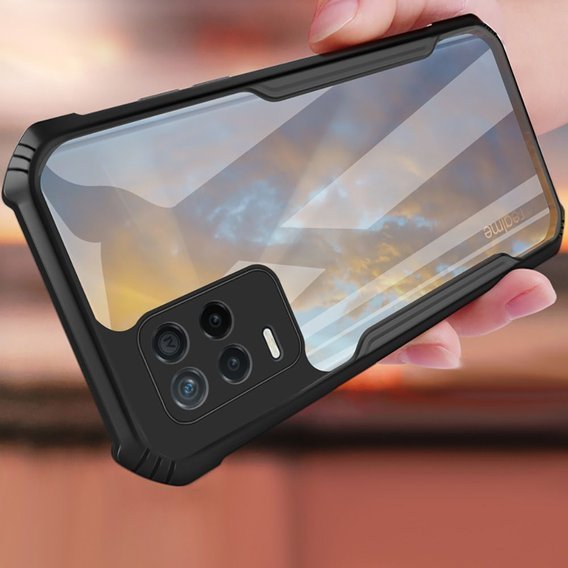 Чехол до Realme 8/8 Pro, AntiDrop Hybrid, чёрный