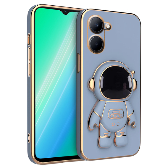 Чехол до Realme C33, Astronaut, синий