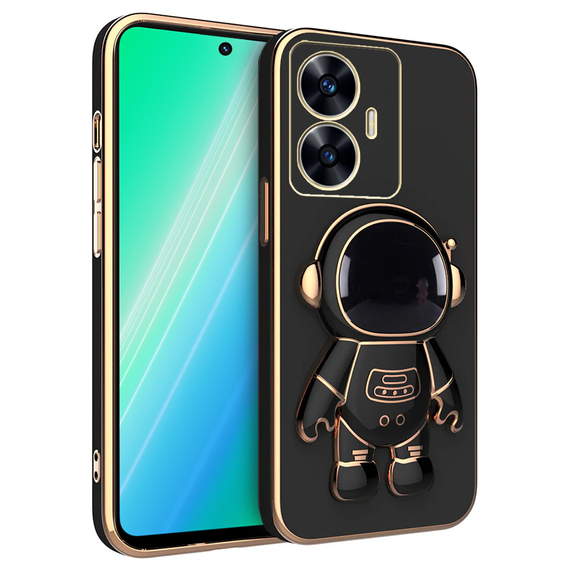 Чехол до Realme C55, Astronaut, чёрный