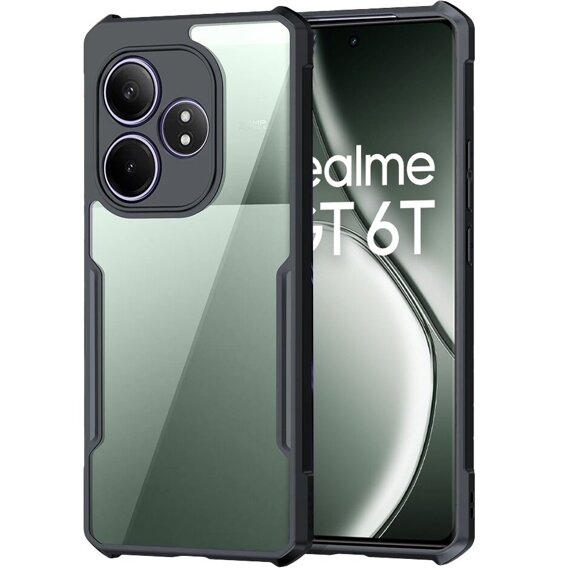 Чехол до Realme GT 6 / 6T, AntiDrop Hybrid, чёрный