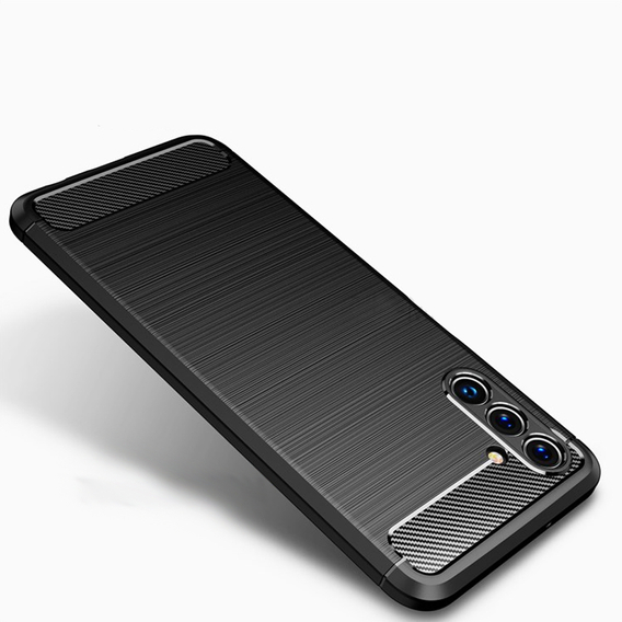 Чехол до Samsung Galaxy A04S / A13 5G, Karbon, чёрный