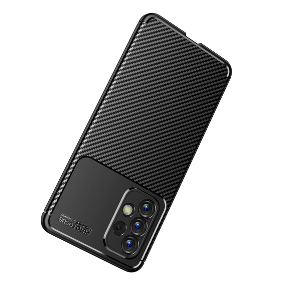 Чехол до Samsung Galaxy A33 5G, Carbon Gel, чёрный