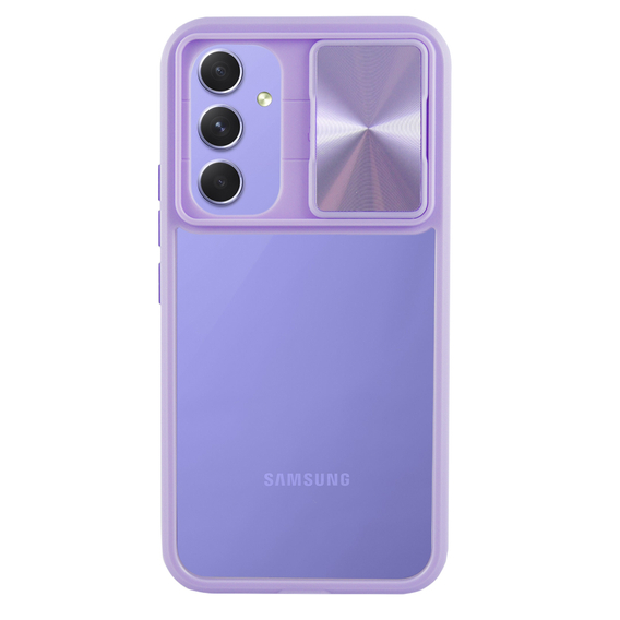 Чехол до Samsung Galaxy A54 5G, Slide Camera, фиолетовый