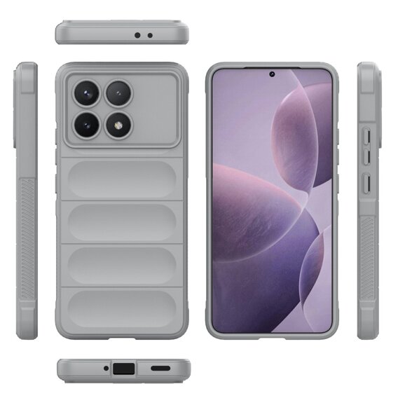 Чехол до Samsung Galaxy M15 5G, Gaming Shockproof, серый