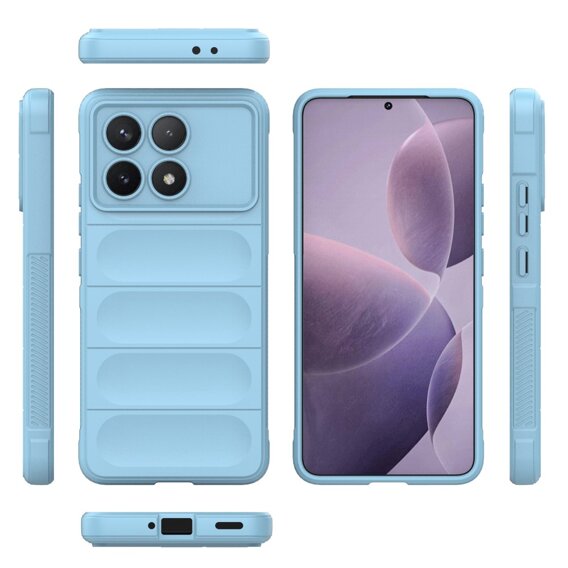 Чехол до Samsung Galaxy M15 5G, Gaming Shockproof, синий