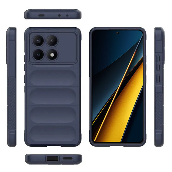 Чехол до Samsung Galaxy M15 5G, Gaming Shockproof, темно-синий