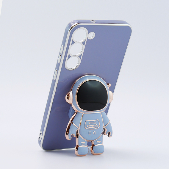 Чехол до Samsung Galaxy S23 Plus, Astronaut, синий