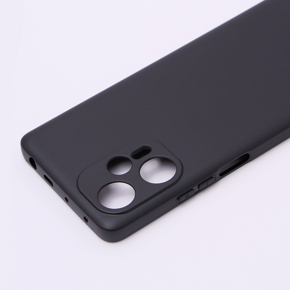 Чехол до Xiaomi Poco F5, Silicone Lite, чёрный