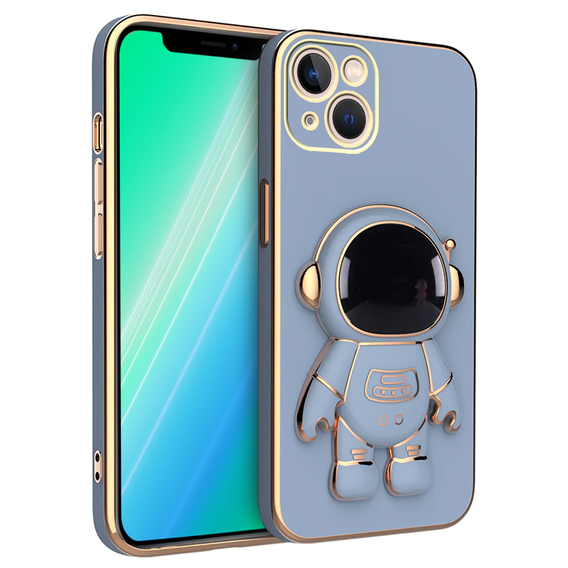 Чехол до iPhone 14 Plus, Astronaut, синий