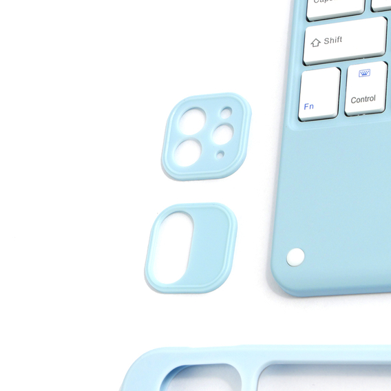 Чехол + клавиатура iPad Air 10.9 4 2020 / 5 2022 / iPad Pro 11 2022 / 2021 / 2020, Touchpad Pen Slot, синий