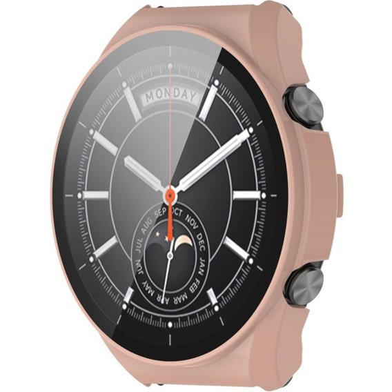 Чехол + стекло 2в1 для Xiaomi Watch S1, Pink