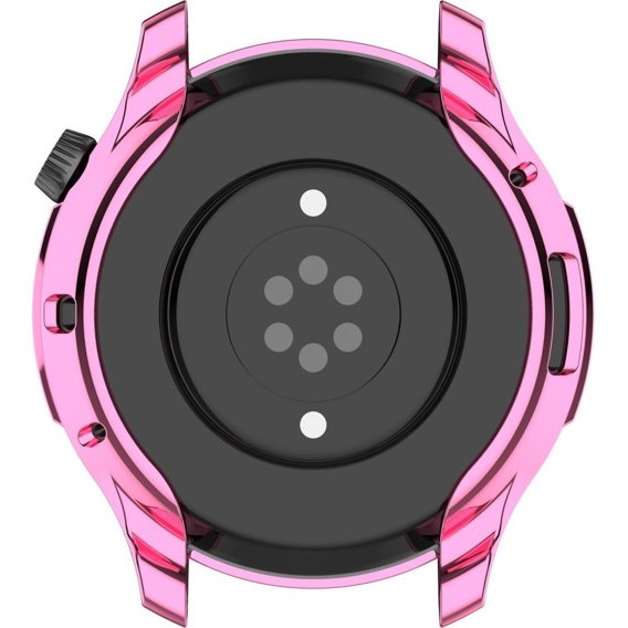 Чехол 2в1 с защитой экрана для часов Amazfit GTR 4 46mm, Pink