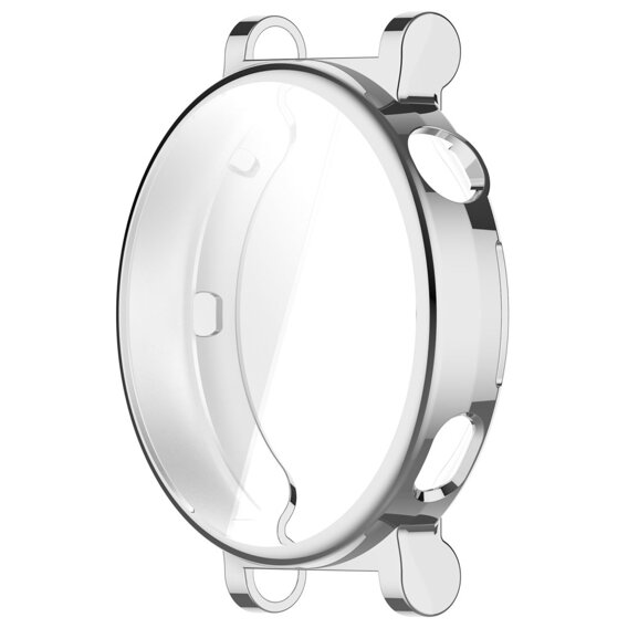 Чехол 2в1 с защитой экрана для часов Huawei Watch GT 4 41mm, Silver