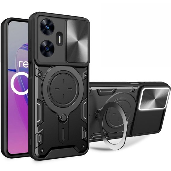 Чехол Camera Slide Realme C55 CamShield Slide, фиолетовый