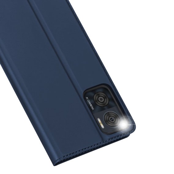 Чехол Dux Ducis до Motorola Moto E22 / E22i, Skinpro, темно-синий