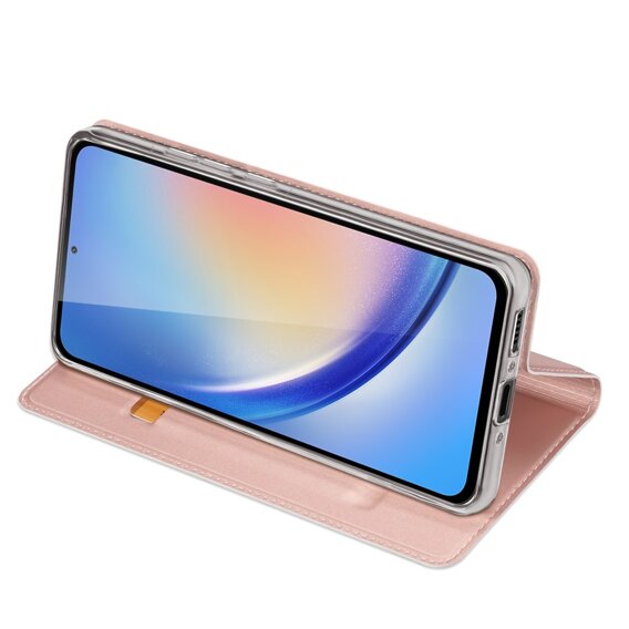 Чехол Dux Ducis до Samsung Galaxy A35 5G, Skinpro, розовый rose gold