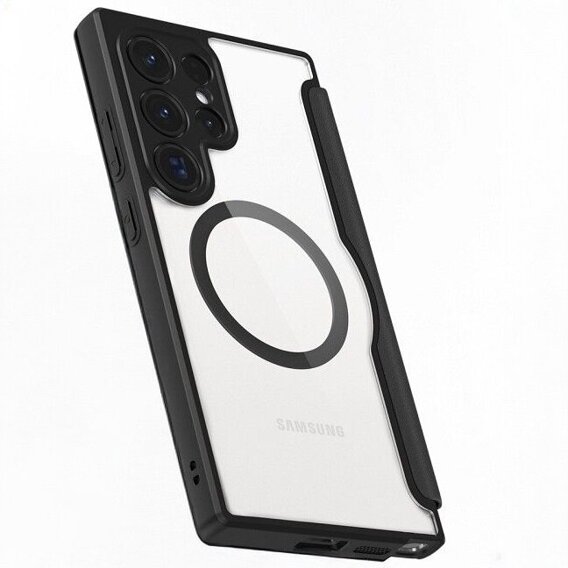 Чехол Dux Ducis до Samsung Galaxy S24 Ultra, Skin X Pro, MagSafe, чёрный