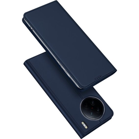 Чехол Dux Ducis до Vivo X90 Pro, Skinpro, темно-синий