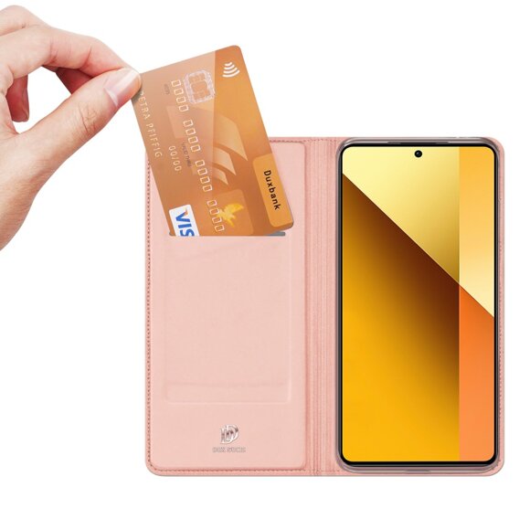 Чехол Dux Ducis до Xiaomi Redmi Note 13 5G, Skinpro, розовый rose gold