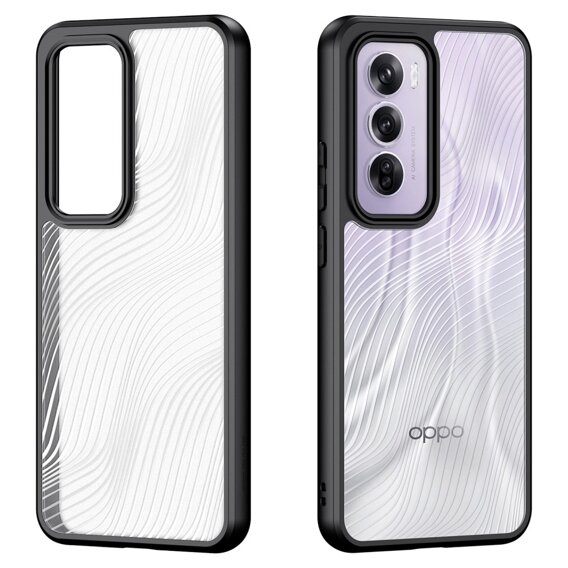 Чехол DuxDucis для Motorola Edge 50 Fusion 5G, Aimo case, прозрачный / черный