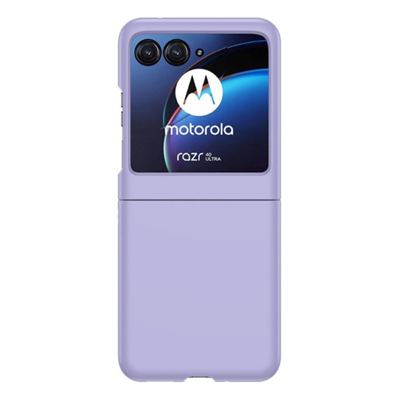 Чехол GKK PC Case до Motorola Razr 40 Ultra 5G, Purple