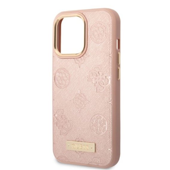 Чехол GUESS до iPhone 13, Hardcase 4G Collection MagSafe, коричневый