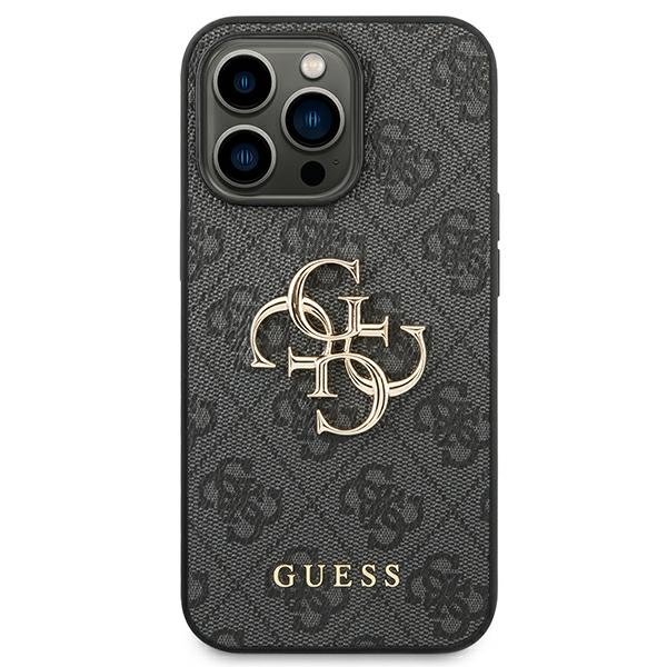 Чехол GUESS до iPhone 14 Pro Max, 4G Big Metal Logo, серый