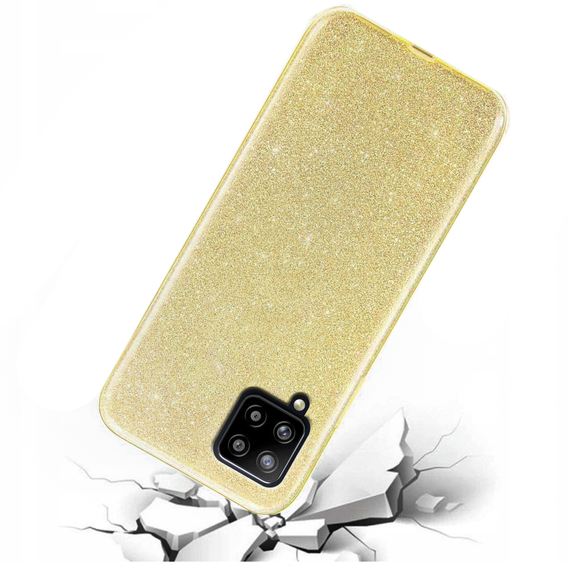 Чехол Glitter Case до Samsung Galaxy A42 5G, Gold