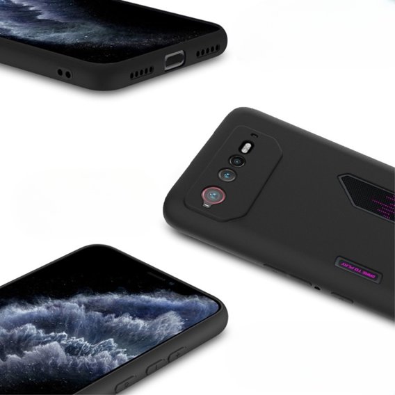 Чехол IMAK до Asus ROG Phone 6 5G, IMAK UC-3 Series Case, чёрный