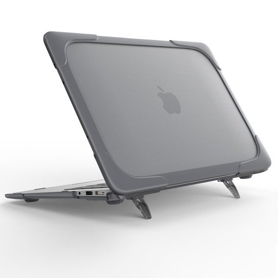 Чехол Kickstand Full Protection для Macbook Air 13 A1369/A1466 - Grey