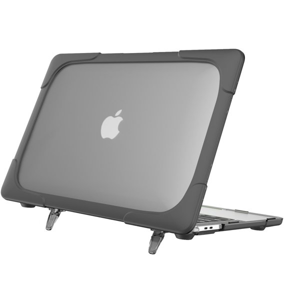 Чехол Kickstand Full Protection для Macbook Air 13 A1369/A1466 - Grey