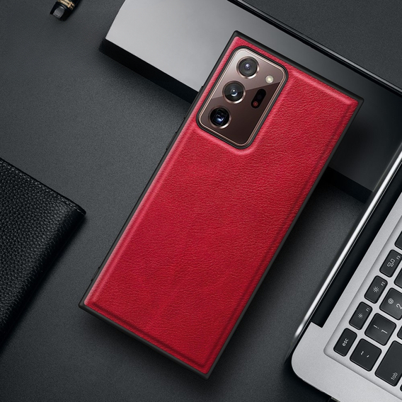 Чехол Leather Case до Samsung Galaxy Note 20 Ultra, Red