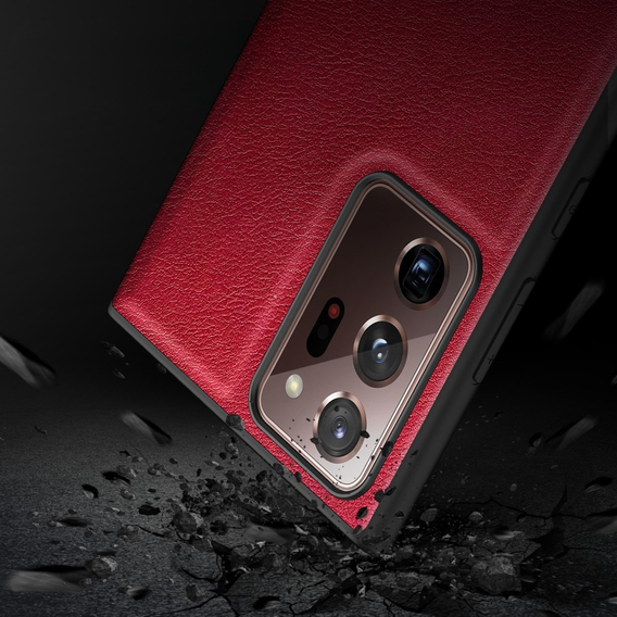 Чехол Leather Case до Samsung Galaxy Note 20 Ultra, Red