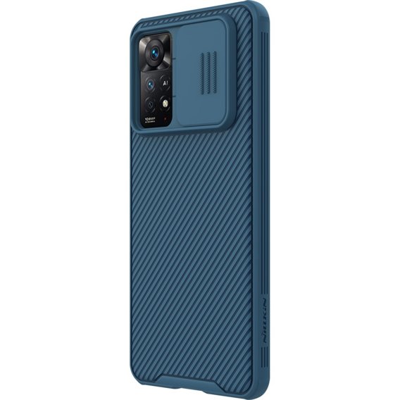 Чехол NILLKIN для Xiaomi Redmi Note 11 Pro/11 Pro, CamShield Case, Blue