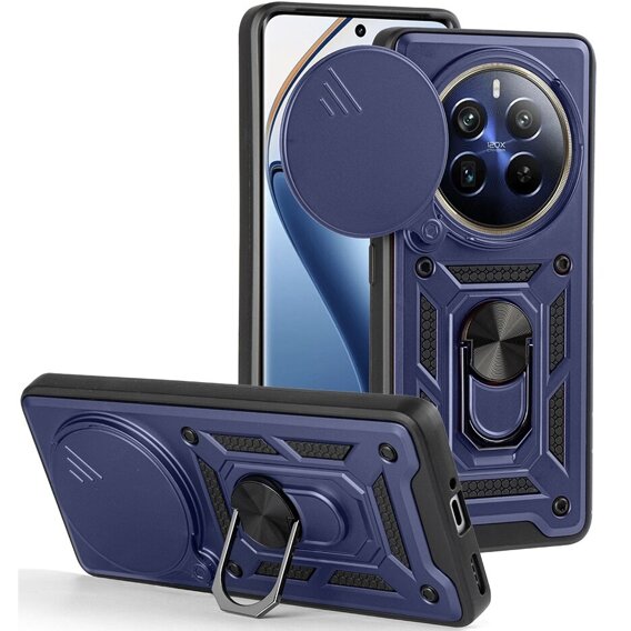 Чехол NOX Camera Slide Realme 12 Pro 5G / 12 Pro+ 5G, CamShield Slide, синий