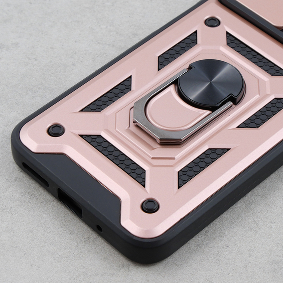 Чехол NOX Camera Slide Xiaomi Redmi 12, CamShield Slide, розовый rose gold