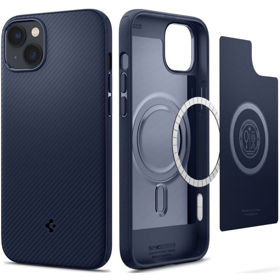 Чехол SPIGEN до iPhone 14 Plus, Mag Armor, Navy Blue