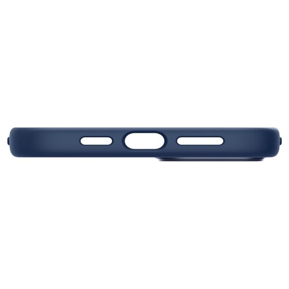 Чехол SPIGEN до iPhone 14 Plus, Silicone Fit MagSafe, Navy Blue