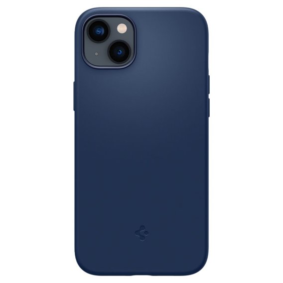 Чехол SPIGEN до iPhone 14 Plus, Silicone Fit MagSafe, Navy Blue