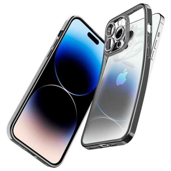 Чехол SPIGEN до iPhone 14 Pro, Optik Crystal, Chrome Grey