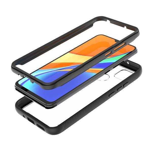 Чехол Shockproof до Xiaomi Redmi 9C, without screen protector, чёрный