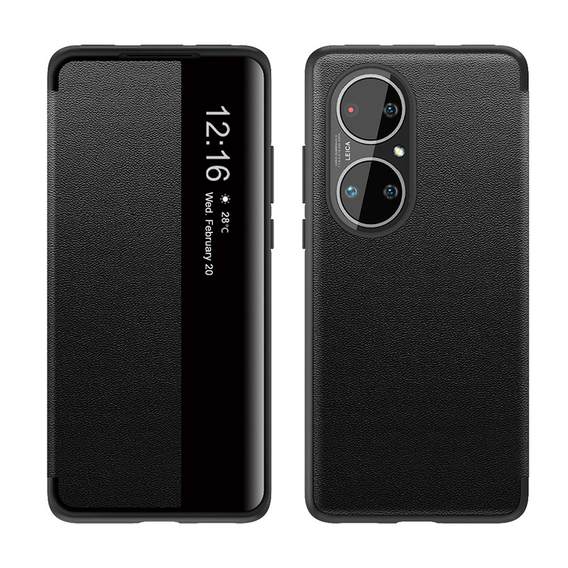Чехол Side View до Huawei P50 Pro, Black