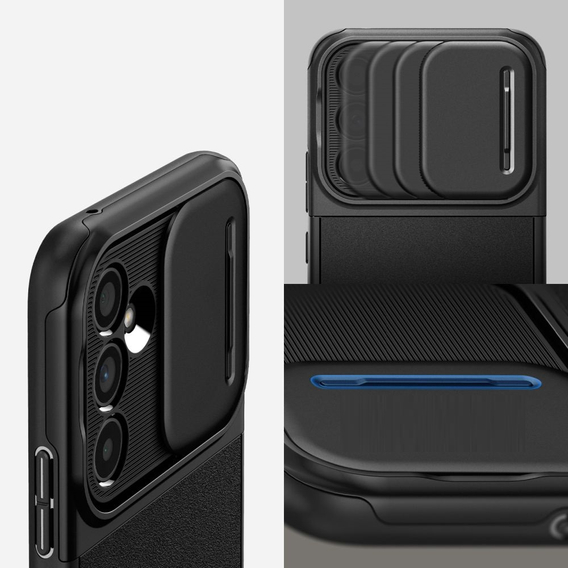 Чехол Spigen до Samsung Galaxy A54 5G, Optik Armor, Black