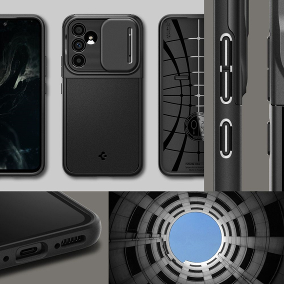 Чехол Spigen до Samsung Galaxy A54 5G, Optik Armor, Black