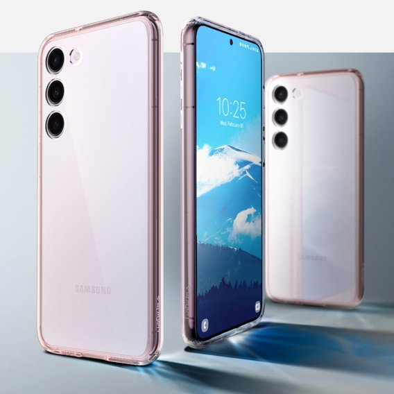 Чехол Spigen до Samsung Galaxy S23, Ultra Hybrid, розовый